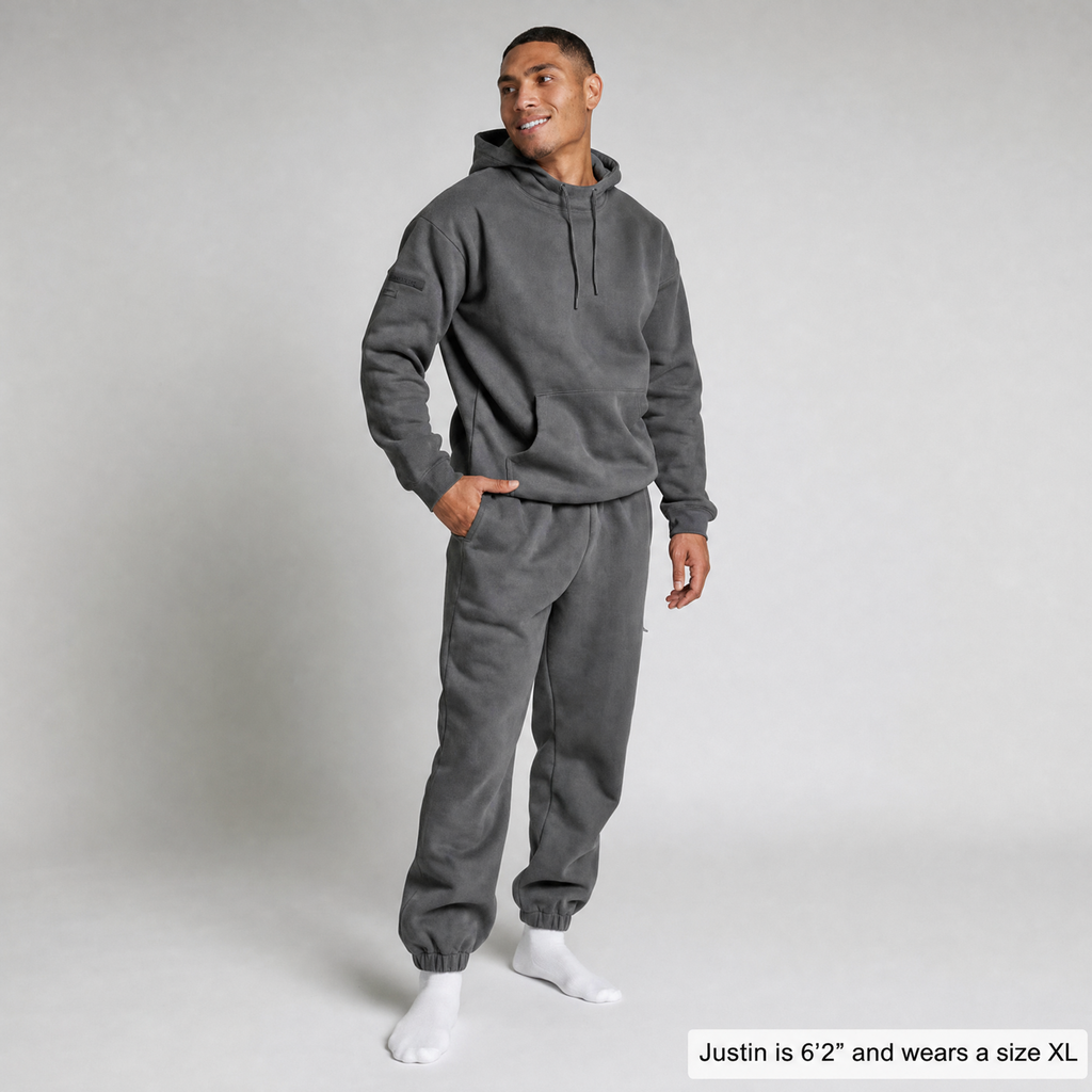 Gray Airplane Mode Travel Hoodie
