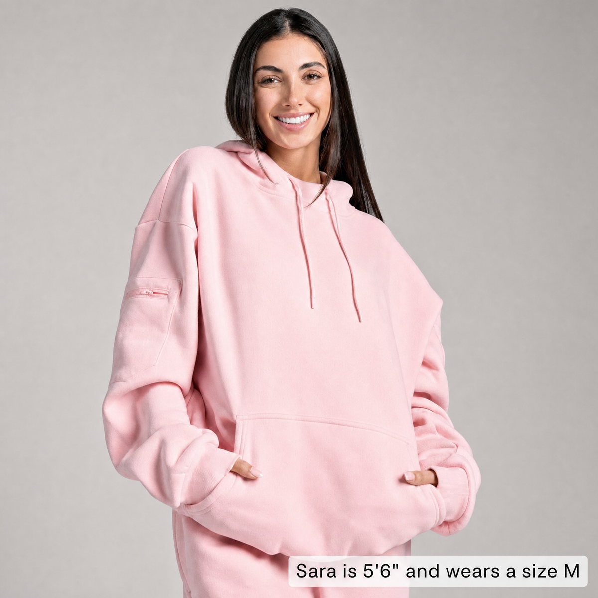 Pink Airplane Mode Travel Hoodie, pullover