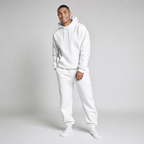 White Airplane Mode Travel Hoodie